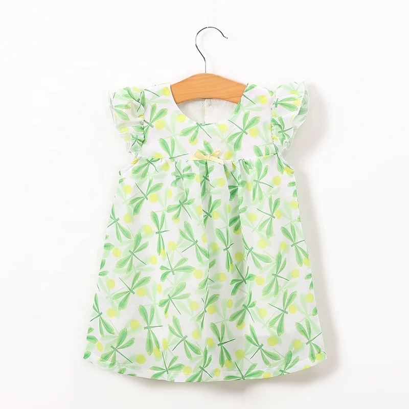 2019Popular Sale Baby Girl Pettie Dress with Different goodlooking Patterns Baby Girls Dress for Summer