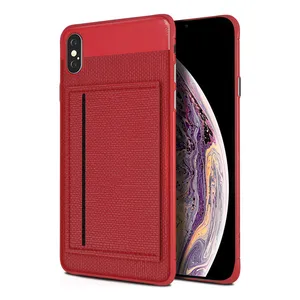 Luxury PU Leather Wallet Case iPhone Max