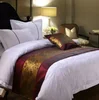 Luxury bed throws and bed runners for hotel bedding set