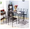 Modern stock dining room table and chairs for sale