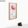 New arrival unique gift custom frame modern floating glass wall art groupings