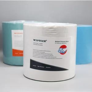 Image of 56gsm Light Weight 500 sheets Non Woven Jumbo Roll industrial jumbo roll wipes