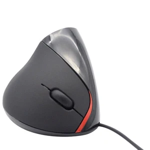 Oem personalized ergonomic optical Rechargeable vertical wired mouse