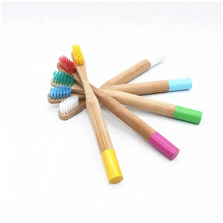

Cheap Price Mini Plastic Free 100% Biodegradable Import Baby Bamboo Carbon Toothbrush, Customized color