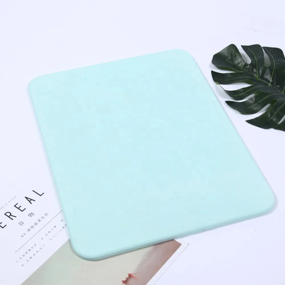 

Customize Eco-friendly Diatomaceous Earth Bath Mat Anti-slip Diatomaceous Earth Mat Water Absorbent Deodorant Diatomite Foot Mat, Green,white,gray,brown,blue,pink