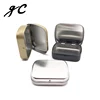 High Quality Rectangular Metal Hinged Mini Small Mint/Candy Tin box