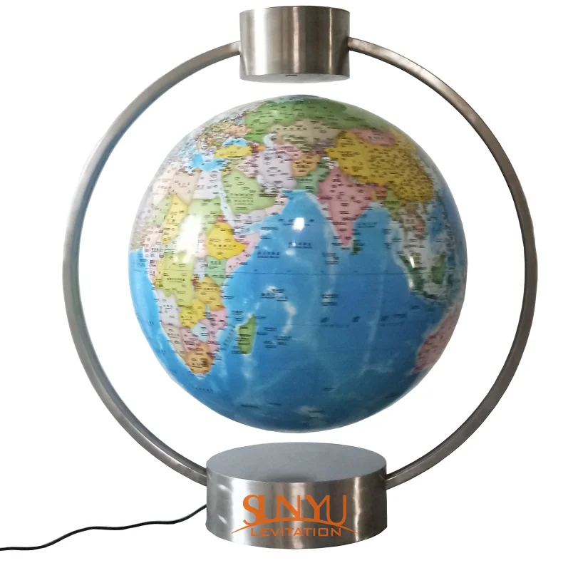 
China manufacturer sever fashion good quality globe magnet and moon globe sever led display globe 