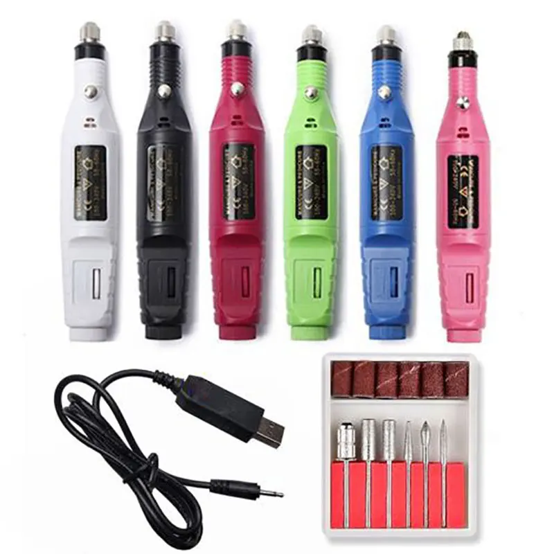 

USB mini 20000 rpm pen shape professional portable electric nail drill manicure machine