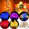 Professional supplier battery powered led string light hollow ball garden string lights