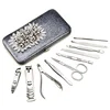 10Pcs Manicure Set for Women Men Nail Clippers Stainless Steel Manicure Kit Portable Travel Grooming Kit Facial Cuticle care