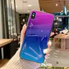 New product ideas 2019 colorful gradients TPU tempered glass phone case back cover for note8/9/a7/a4/j6