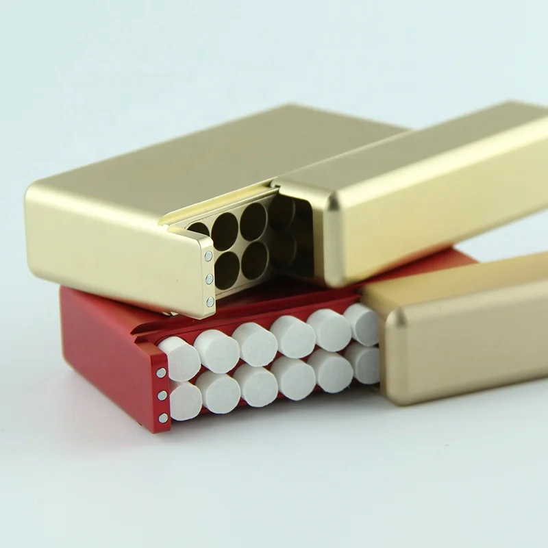 
Aluminium alloy electronic cigarette cartridge storage box 