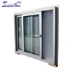 China Manufactory cheap aluminium sliding window aluminum brown color frame at the Wholesale Price