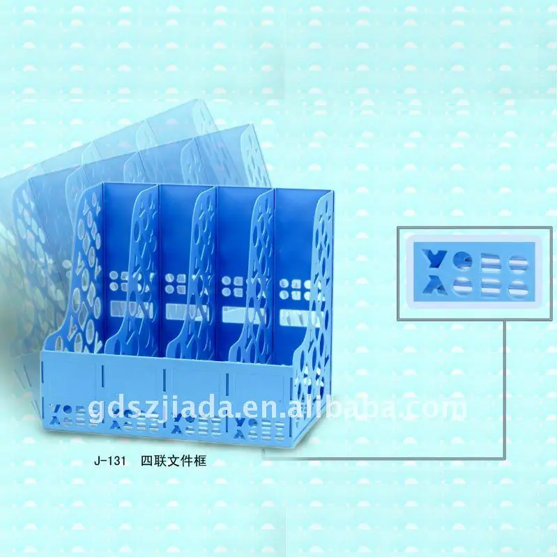 
Office Detachable Desk A4 Size File Holder Document Tray Holder Organizer 
