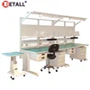 esd electronics electronic lab work benches for electronics works of lab furniture with over shelving