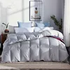 Various size available cotton fabric goose down comforter bed sets