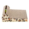 Small towed cat scratch board corrugated paper small cardboard grab care cat toy