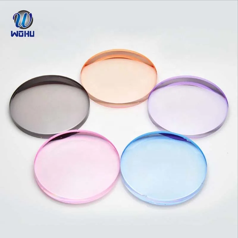 

Wholesale Professional Light Color Tinted lens Solid Sunglasses Lenses