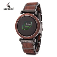 

Shenzhen factory hot products touch screen watch wholesale wood watch for men and women