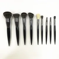 

Plastic Handle Aluminum Ferrule Makeup Brush Set, Factory Directly Supply