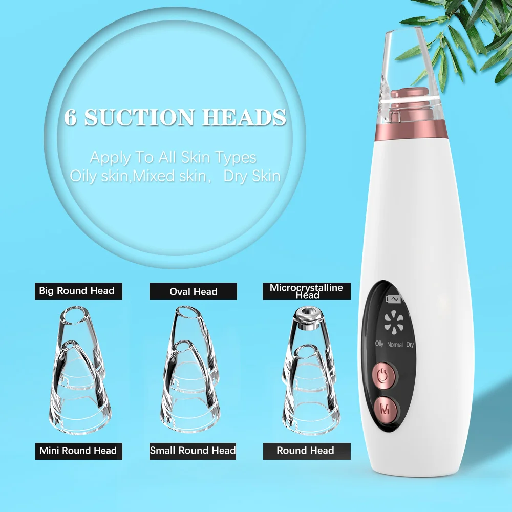 
2019 best selling skin care products face blackhead acne remover electric facial vacuum pore cleaner 