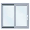 Standard size new popular design sliding window curtain commercial sliding window runner up down sliding window
