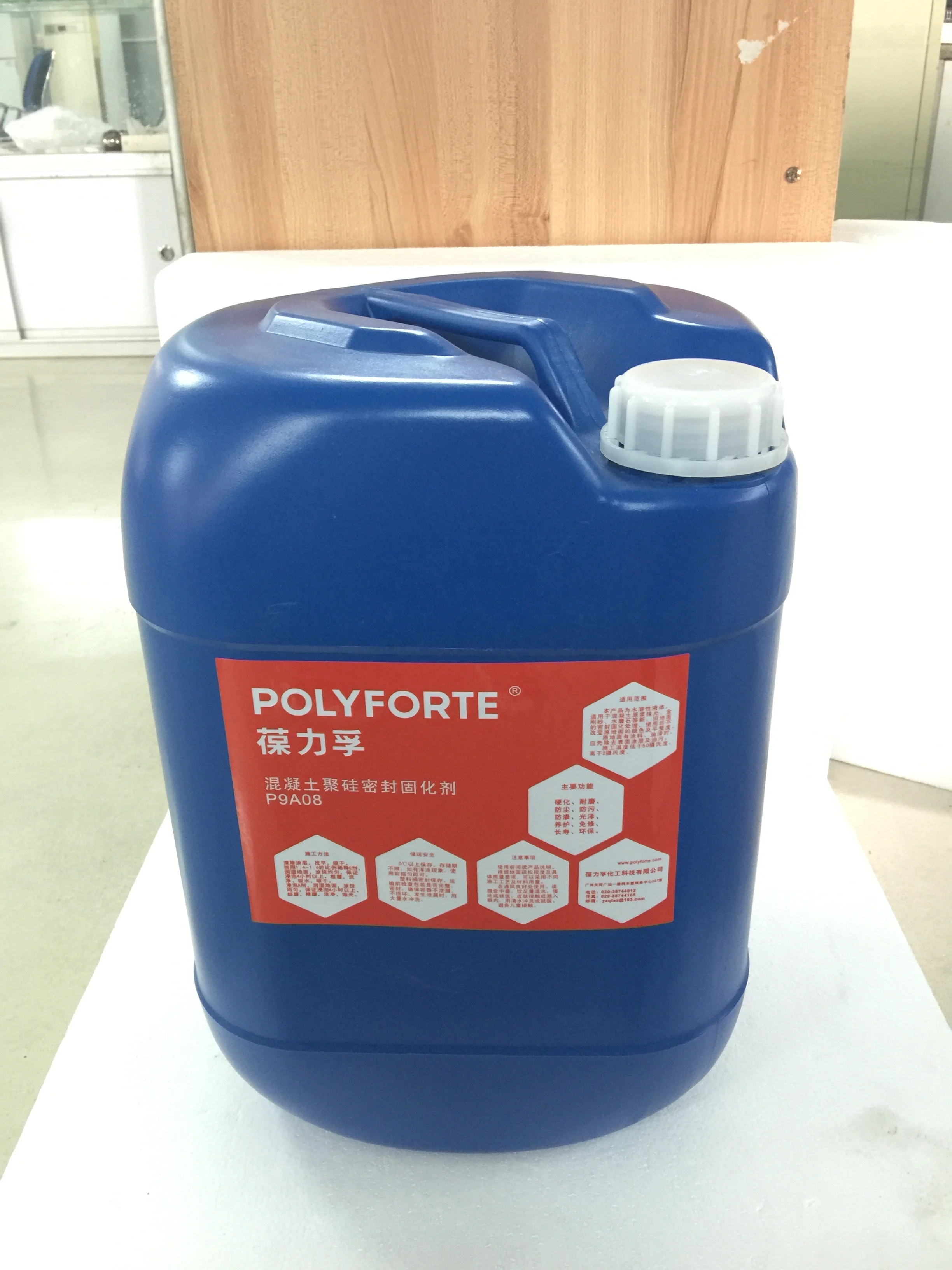 
Polyforte Concrete Sealing-Curing Agent Concrete Hardener Agent Product for improve the floor surface 