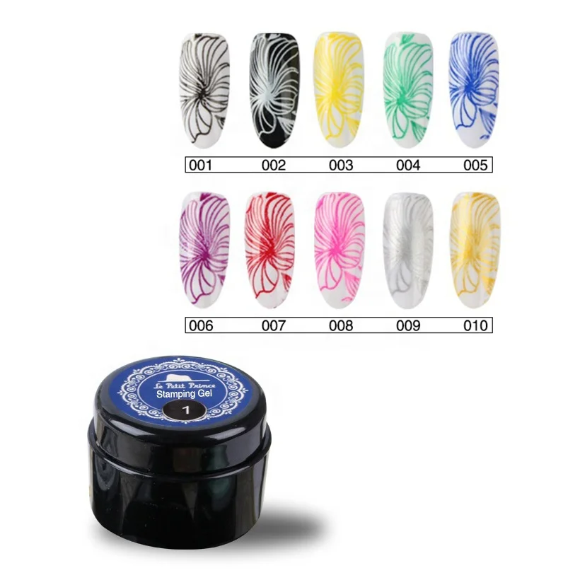 

Queen Shining custom nail art bangladesh stamping plates gel for stamping polish, 12 colors