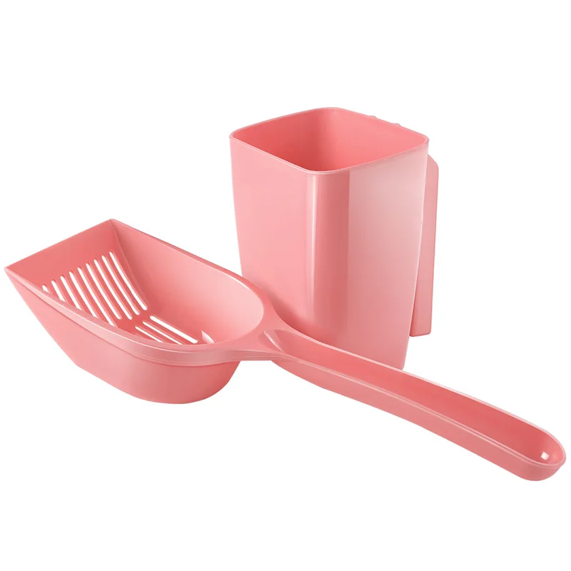 
General cat litter shovel set general cat litter shovel set bentonite cat litter shovel large long handle 