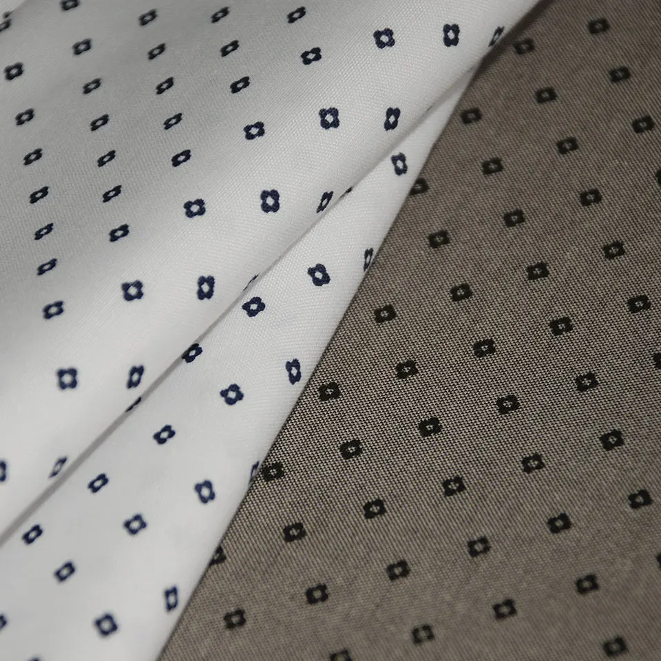 Wholesale Price Chinese Manufacturer Pot Star Design CVC Denim Printed Fabric
