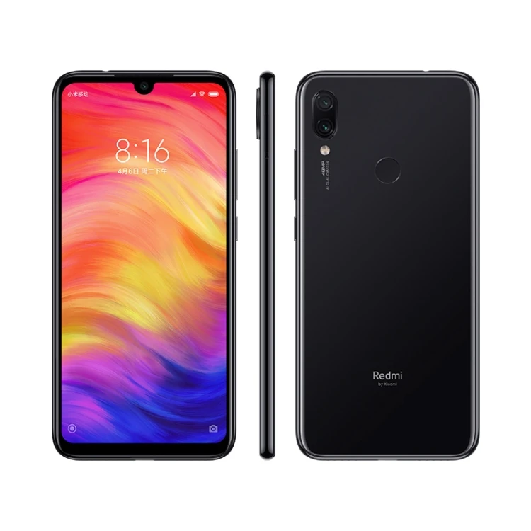 

Hot Selling Top Quality Xiaomi Redmi Note 7, 48MP Camera, 4GB+128GB Global Official Version Unlocked Cell Phone Android Phone