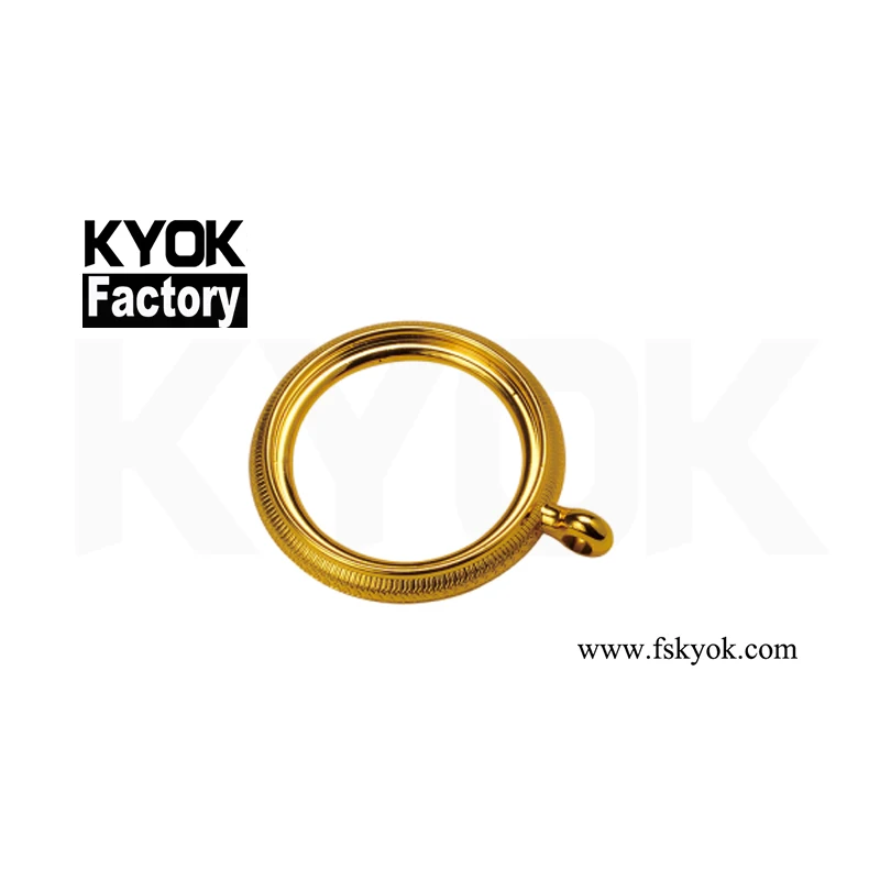 

KYOK China Manufacture Curtain Rod Ring Top Quality Ring Curtain Rod Accessories Plastic Curtain Ring Making Machine H520, Ab/ac/gp/cp/ss/sn/mb/bk/bks