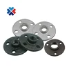 Black cast malleable iron decoration fittings 4 holes table legs flat wall mounted floor flange
