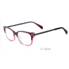 17342 Different colors high quality transparent glasses women