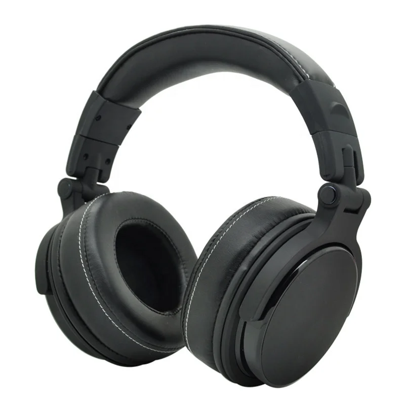 

Mobile Noise Cancelling Headband Headphone Earbuds 50mm Speaker Silent Disco Private Label Professional DJ Head Phones