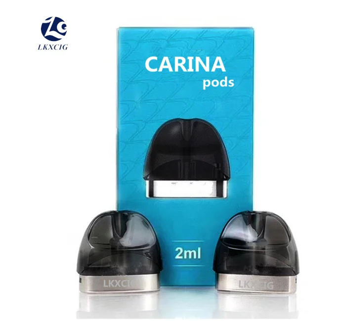 

100% Genuine 2.0ml e cig pod LKXCIG CARINA vaping pod compatible for zero pod Mod