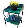 G-MORE Multifunctional Practical Greenhouse Tool Bench / Aluminum Table Greenhouse Parts 2 Tier