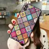 Crack Epoxy Phone Case Gold Foil Soft Edge Cell Phone Case for IphoneXR Luxury Phone Case