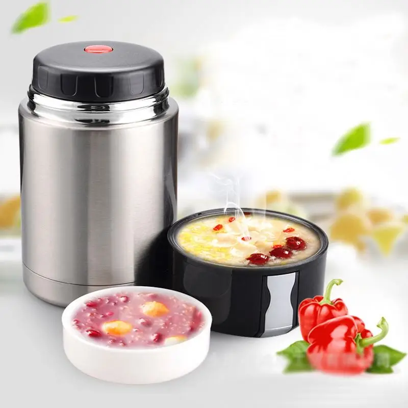 

Portable Stewed for Food 1000ML Large Vacuum Flasks Insulated Soup Porridge Box for Outdoors Car Office