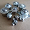 heavy duty conveyor solid steel roller , with mounting hole flanged ball transfer unit , screw bolt conveyor roller ball caster