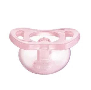 Image of Wholesale Bpa Free eco-friendly natural silicone liquid pop baby smoother pacifier made in China