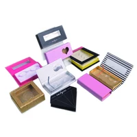 

Rose Eyelash empty false bottom eyelashes magnetic box container