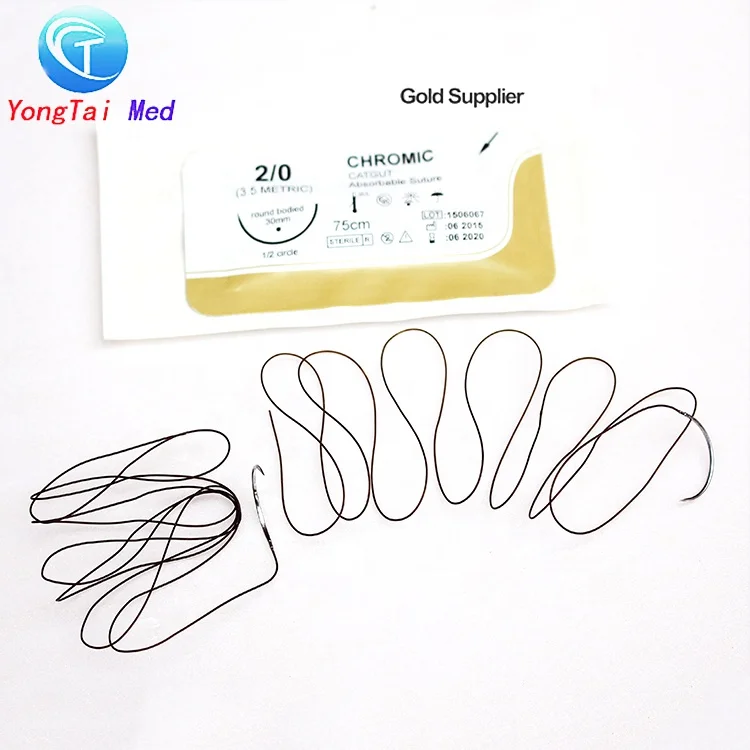 
Good quality cheap medical absorbable surgical suture thread manufacturer 