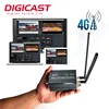 2018 Popular DMB-8900N HD H.265/HEVC SDI Encoder 4G 3G Wifi for Wowza FMS RED5 IP Streaming Server