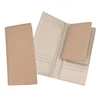 wholesale saffiano pu faux croco leather flat bifold travel wallet with passport cover
