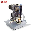 Heating ribbon date printer
