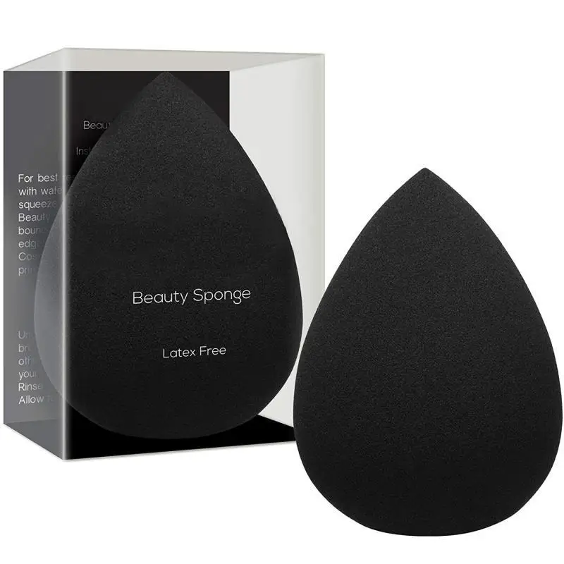 

2019 Hot Selling Black Color Beauty Makeup Set Blender Beauty Foundation Blending Sponge