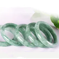 

YQ35 Green Exquisite Natural Beautiful Malaysia Jade Bracelet Bangle