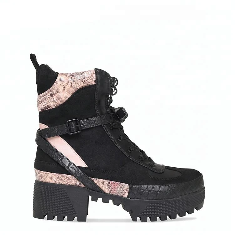 
Women fashion suede Martin boots platform ladies ankle booties  (60756718790)