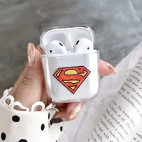 

Hard case for apple airpods cute cover for air pod Cartoon Transparent case Earphone accessories for airpod 2 case cover
